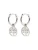 Pilgrim Oorbellen ‘Iben’  zilver