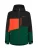 O’NEILL Sportjas ‘FWC’Cruz’  donkergroen / neonoranje / zwart