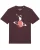 Watapparel Shirt ‘Astronaut says Hi’  gemengde kleuren / donkerrood