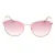 Juicy Couture Dames/Dames JU 620/G/S 0AU2 2S Zonnebril (Roze/zilver)