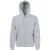 Fruit Of The Loom Heren Premium 70/30 Hooded Zip-Up Sweatshirt / Hoodie (Heather Grijs)