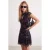 TRENDYOLMİLLA Dames Meerkleurig Effen Kort / Mini Kort Skater Jurken