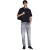 Armani Exchange Polo met kraag en borduursel voor heren (Marine)