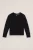 WE Fashion – Meisjes T-shirt van kant – Zwart –