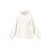 Mango Kids hoodie met backprint ecru