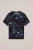 WE Fashion – Jongens T-shirt met print – Regular fit – Donkerblauw – Katoen –