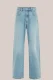 Blue Ridge – Heren barrel fit jeans – Loose fit – Blauw – Katoen –
