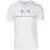 Armani Exchange Heren T-Shirt In Wit