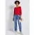 Street One Dames Shirt met 3/4 mouwen in Rood