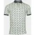 Baileys Polo korte mouw poloshirt pique with all over 515231/72