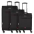 American Tourister Kofferset ‘Street Roll’  zwart