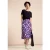 Street One Dames Jersey midirok in Paars
