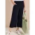 3/4 High Waist broek met wijde pijpen in Loose Fit