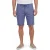Blauwe korte broek New Zealand katoen omslag en elastische taille