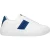 Versace Witte Leren Lage Sneakers