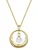 Rafaela Donata Ketting  goudgeel / wit