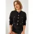 Getextureerde Brei Cardi met Knopsluiting