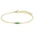 Lucardi Armband ‘Bali’  goud / groen