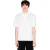 Armani Exchange Polo met kraag en geometrisch patroon voor heren (Gebroken wit)