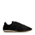 Sacha leren sneakers met ponyhair zwart