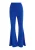 Faina Uitlopende broek van glitterjersey Dames KONING BLAUW