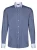 Heren club kraag marineblauw shirt jaren 1920 Peaky Blinders met Bar Poplin Pin Smart