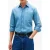 Tommy Hilfiger Lightweight Denim Shirt Mid Blue Denim