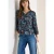 Cecil Dames Gedessineerde blouse in Blauw