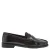 Mango leren loafers donkerbruin
