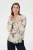 Part Two Blouse ‘Natale’  taupe / zwart