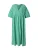 EDITED Jurk ‘Eloy’  groen / gemengde kleuren / wit