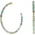 OTAZU Marble Hoops Green, White