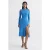 Reiss Jean Midi Dress Blue