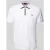 HUGO Straight fit poloshirt met contraststrepen, model ‘Dalomino’