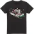 Disney Heren Sleeën voor Kerstmis Mickey & Minnie Mouse T-Shirt (Zwart)
