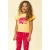 LOOXS little T-shirt geel