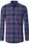 Redmond Casual Flanellen Overhemd rood, Ruit