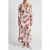 GUESS Denise V Neck Wrap L Floral Paysley Ice C