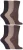 Gentle Grip – 6 paar diabetische damessokken – Brown 39