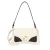 Coccinelle Schoudertas ‘C-Me’  goud / zwart / wit