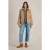 White Stuff Elm Borg Jacket Natural Multi
