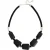 White Stuff Carnation Beaded Necklace Pure Black