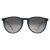 Ray-Ban RB4171 Erika 681311 gepolijst rubber blauw gradiënt grijs zonnebril