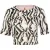 Bedrukte Cropped Jacket