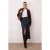 TRENDYOLMİLLA Dames Blauw Effen Midi Kokerrok- rok Kokerrok- rok Rokken