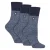 3-Pack Dames Thermosokken Warme Winter Crew Sokken met Geborstelde Binnenkant