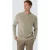 No Excess Pullover Crewneck Melange With Wool Cement