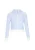 MYMO Gebreid vest  lichtblauw / wit