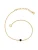 Glanzstücke München Armband  goudgeel / zwart