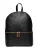 Isabella Rhea Zwart Rundleer Tas